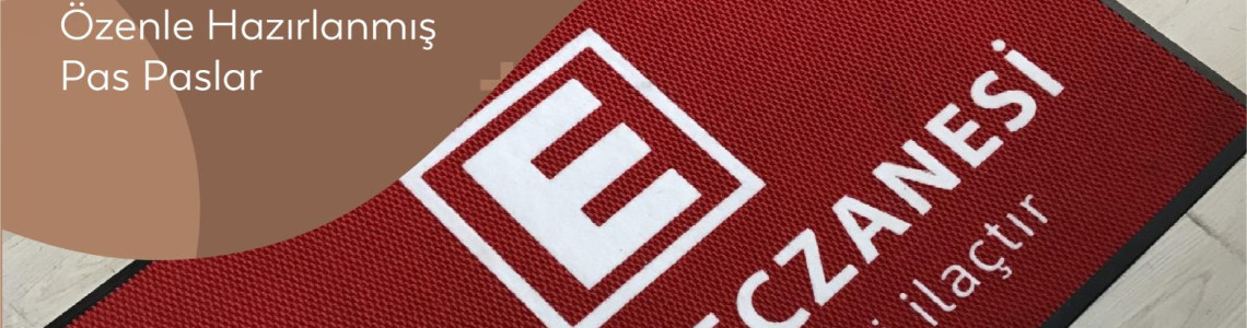 Eczanelere Özel Logolu Paspaslar: Hijyen ve Markanızı Birleştirin Eczanelere Özel Logolu Paspaslar: Hijyen ve Markanızı Birleştirin