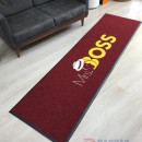 Bordo zeminli sarı logolu paspas P4932 Bordo zeminli sarı logolu paspas P4932