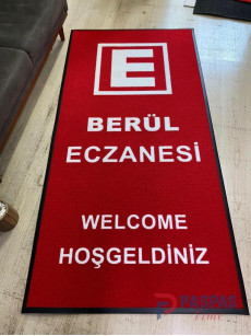 Eczanelere Özel Logolu Paspas